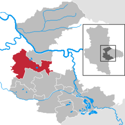 Osternienburger Land – Mappa