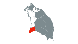 Location of Palmetto