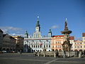 Das Rathaus in Budweis