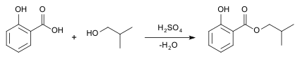 Synthese von Salicylsäureisobutylester