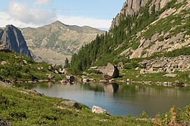 Il lago Cvetnye.