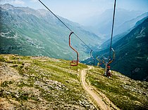 Seggiovia sull'Elbrus