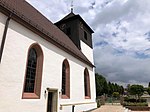 Südseite der Agapituskirche in Friolzheim