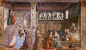 Die Geburt Mariä (Domenico Ghirlandaio)