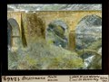 Historic (1940) photo of the Oscuro Bridge in Onsernone by Leo Wehrli, colorized by Margit Wehrli-Frey