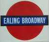 Early London Underground roundel