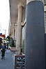 Detail of the columns, facing Paulista Avenue.