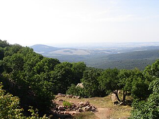 Landschaft im Gerecse-Gebirge