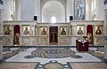 Iconostasis in Veternik, Serbia. Church of St. Simeon the Myrrh-flowing. Icons are painted by Dragana Đorđević