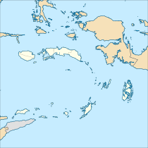 Mount Sibela is located in Maluku