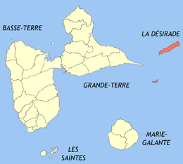 La Désirade – Mappa