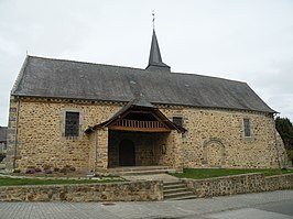 Kerk in Langouët