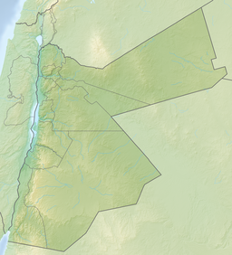 location of Al-Ara'is Pond in Jordan