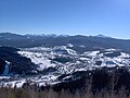 Vorokhta from Mahora mountain (winter, 2005)