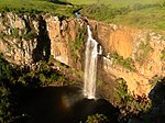 Type of site: Waterfall. These attractive waterfalls, which have a drop of 45 metres, as well as their surroundings, form an integral part of the natural beauty of the Eastern Transvaal escarpment.