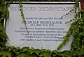 Berlin-Schöneberg, Berliner Gedenktafel für Rudolf Bernauer