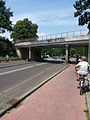 Angabe einer Brückenhöhe (kein Verbotszeichen) in den Niederlanden