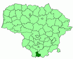 Location in Lithuania