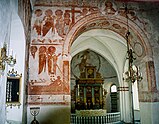 Romanesque murals in Finja Church