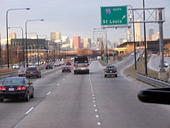 Koniec I-55 w Chicago