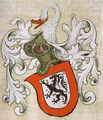 Wappen der elsässischen Herren von Lichtenberg wo eine Verwandtschaft vermutet wird.