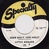 Little Richard – Good Golly, Miss Molly (1958)