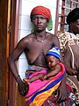 Purle woman at Helota Hospital in Lome, Togo