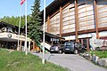 Das Sportzentrum in Grächen, wo 2013 die 113. Schweizer Schach-Einzelmeisterschaften stattfanden.[13]