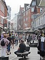 Winkelstraat in centrum