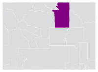 Map of the district