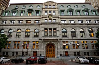 "Old" Suffolk County Courthouse, Pemberton Square, Boston (1891–1936) Civil Business (1939–2001)