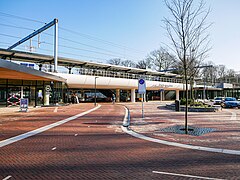 Driebergen-Rijsenburg, Bahnhofsplatz am Bahnhof Driebergen-Zeist