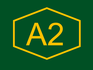 A2 Motorway shield}}