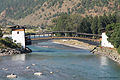 Punakha-Brücke (erst­mals im 17. Jahr­hundert, 2008), Bhutan