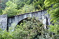 Brücke der alten, aufgelassenen Eisenbahnlinie „Pontebbana“ bei Pietratagliata