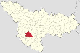 Location in Timiș County