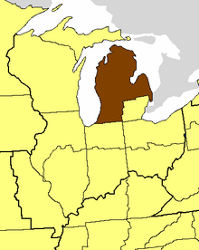 Location of the Episcopal Diocese of the Great Lakes