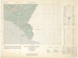 Karte von Grand-Gosier, Maßstab 1:100000 (1961)