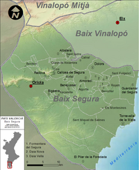 Municipalities of Vega Baja del Segura