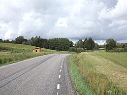 Bus stop in Palli