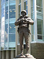 General Patton-Statue vor der Jefferson Hall