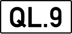 National Route 9 shield}}