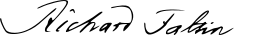 Faltin's signature