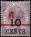 1866 design, twice overprinted