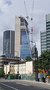 The Scalpel construction site, July 2017