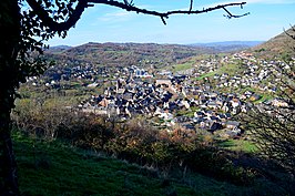 Gezicht op Marcillac-Vallon