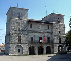 Town Hall of Ayala-Aiara, in the concejo (hamlet) of Arespalditza