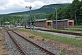 Straßenbrücke über eine Eisenbahnlinie