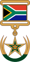{{yk:Güney Afrika Ulusal Liyakat Ödülü|mesaj ~~~~}} Güney Afrika