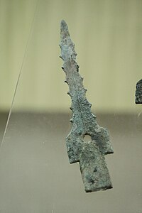Bronze weapon from Sanxingdui
